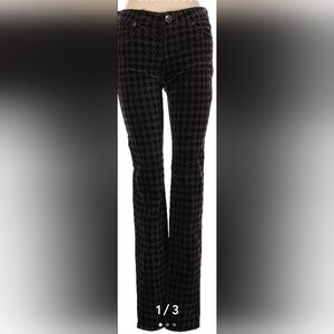 Kut from the Kloth Houndstooth Corduroy Pants Women's Size 2